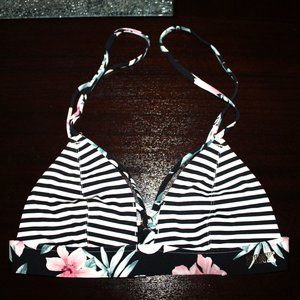 😊 NWOT Pink Victorias Secret Bonded Bralette Floral